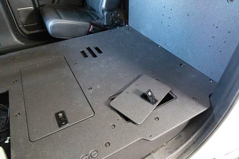 Ford F150 Second Row Seat Delete with Factory Subwoofer