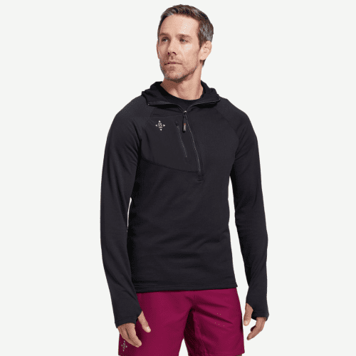 NW Alpine Men s Black Spider Hoody Black