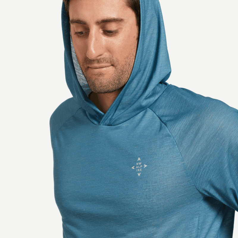 NW Alpine Men s Fortis 115 Hoody Stellar Blue 3