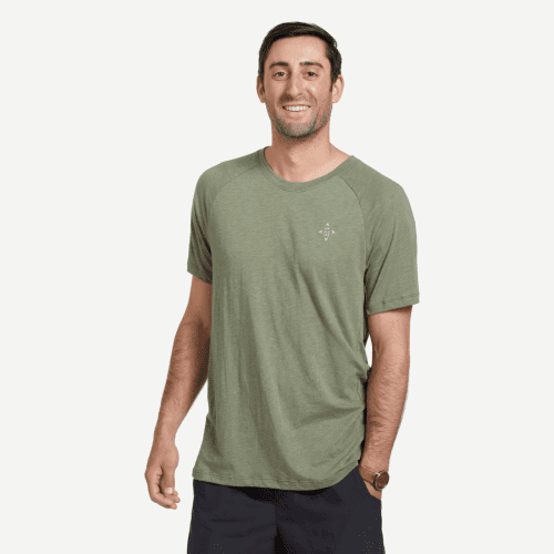 NW Alpine Men s Fortis 150 Performance Tee Deep Lichen Green