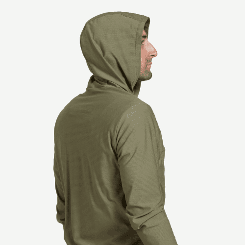 NW Alpine Men s Sun Hoody Deep Lichen Green 2