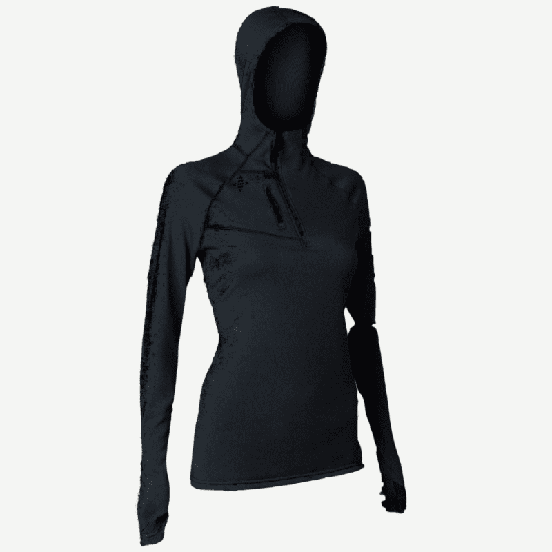 NW Alpine Women s Black Spider Hoody Black