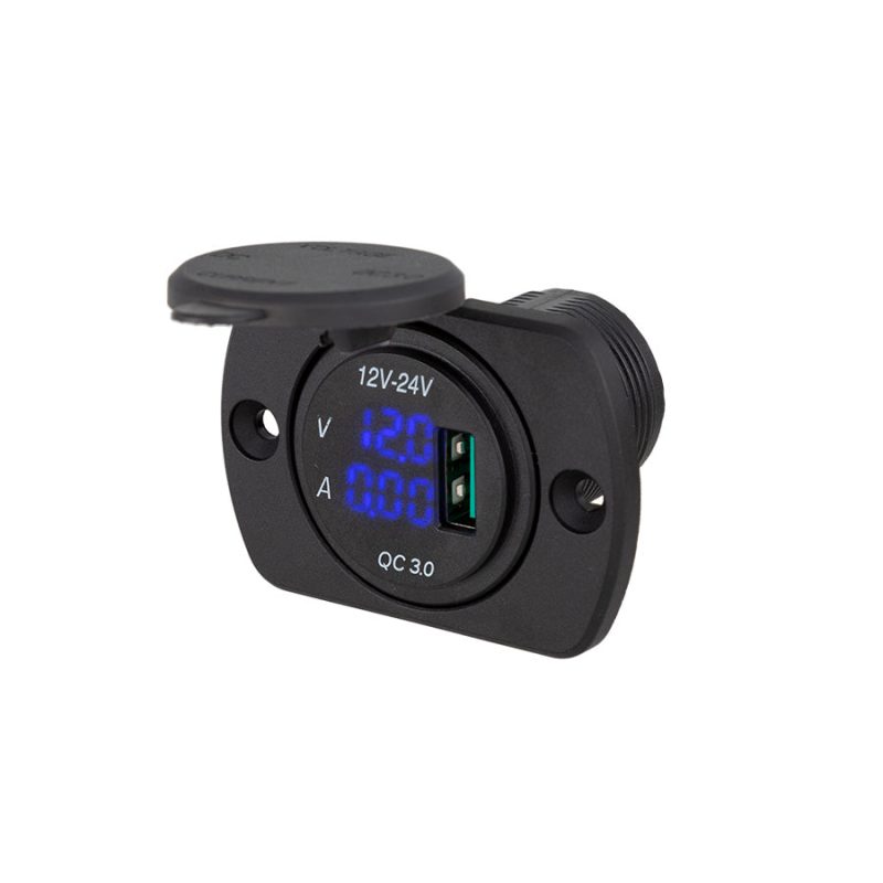 National Luna 29mm USB Quick Charge volt meter 01