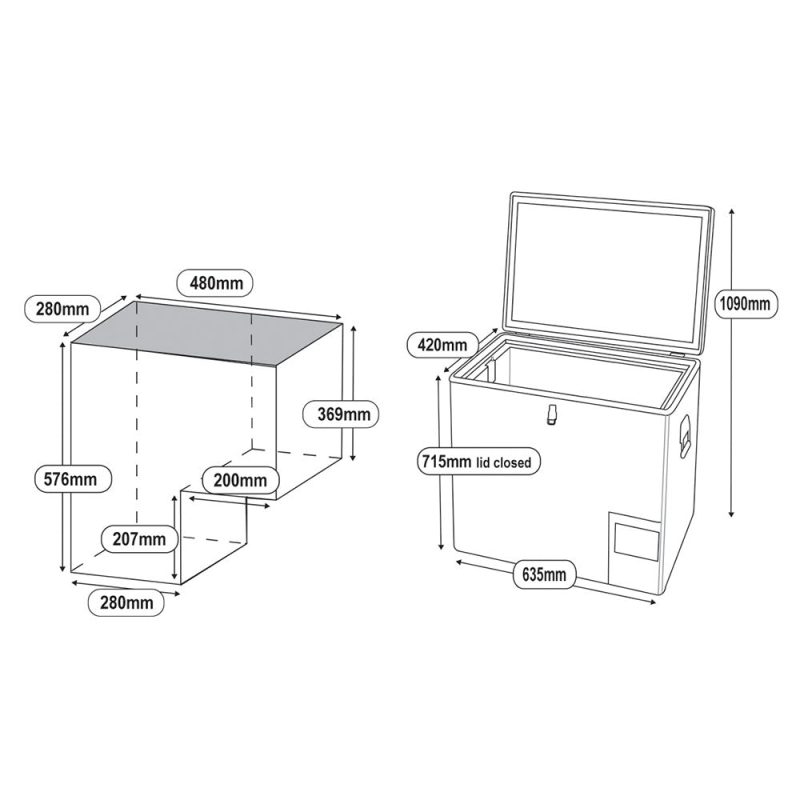 National Luna 65LT Refrigerator Dimensions 336a7b47 7bd6 419f a6f7 1c3dbcc688f1