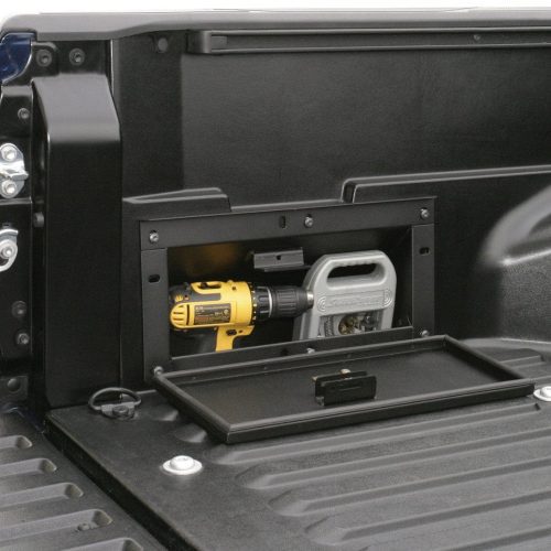 boss strongbox drawers toyota truck bed side lock box tuffy security 40684636602581