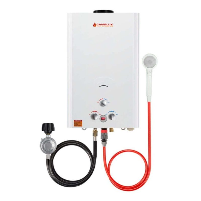 camplux propane water heater camplux 16l outdoor 4 22 gpm propane gas tankless water heater 41394026578133