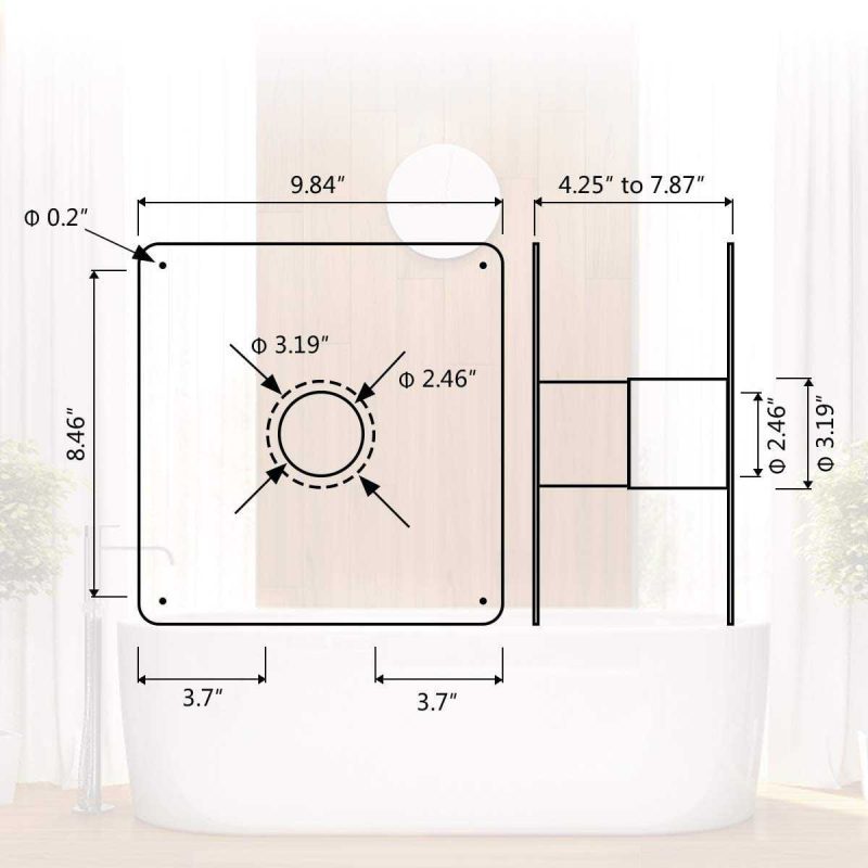 camplux propane water heater camplux 2 36 60mm wall thimble stainless steel wall thimble for gas water heater 41394027593941