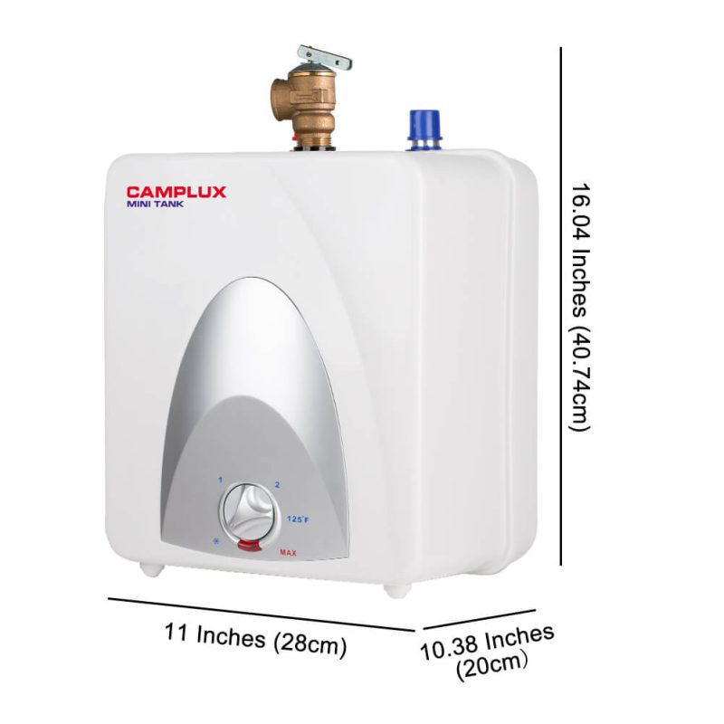 camplux propane water heater camplux electric mini tank point of use water heater 120v 1 3 gallon 41394031493333