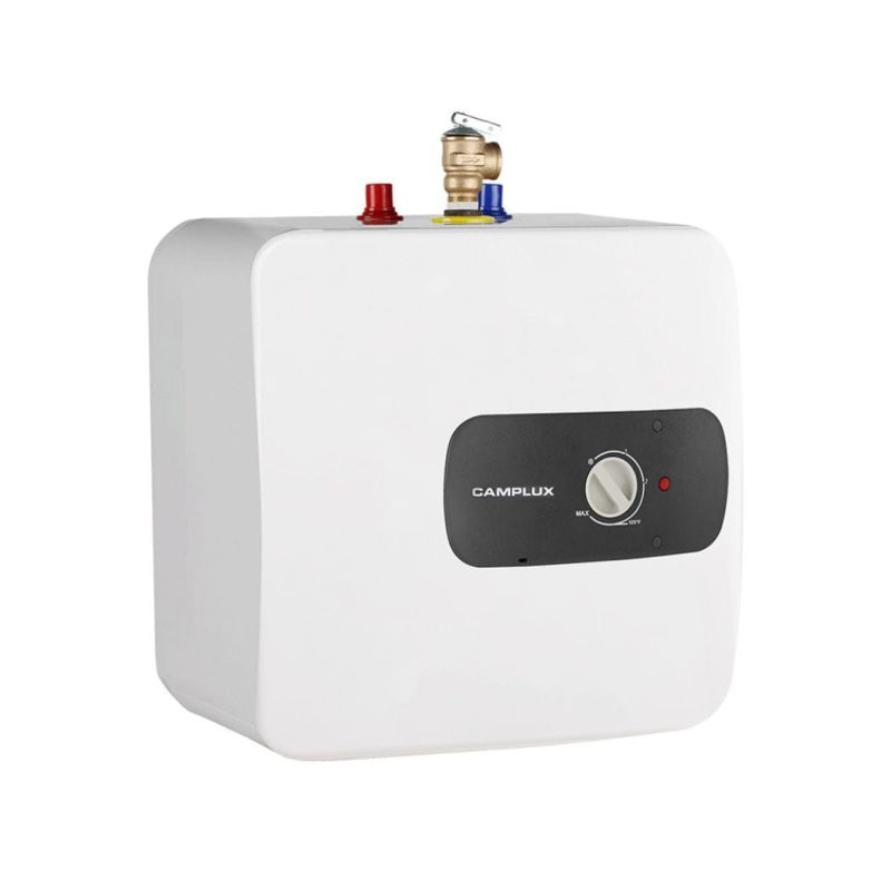 camplux propane water heater camplux electric mini tank water heater 120v 6 5 gallon 41394029723861