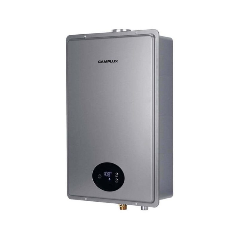 camplux propane water heater camplux instant indoor tankless gas water heater 5 28 gpm gray 41394035654869