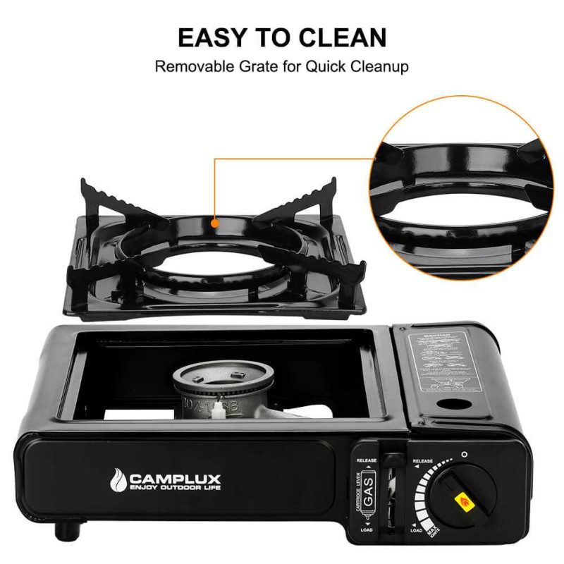 camplux stoves grills fuel camplux dual fuel propane butane stove with carrying case portable camping stoves with csa certification 41394029265109