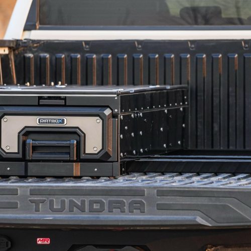 dirtbox overland truck bed drawer toyota tacoma truck bed drawer system 42663552090325