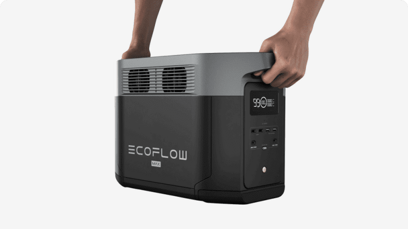 ecoflow portable power devices ecoflow delta 2 max portable power station 40636071018709