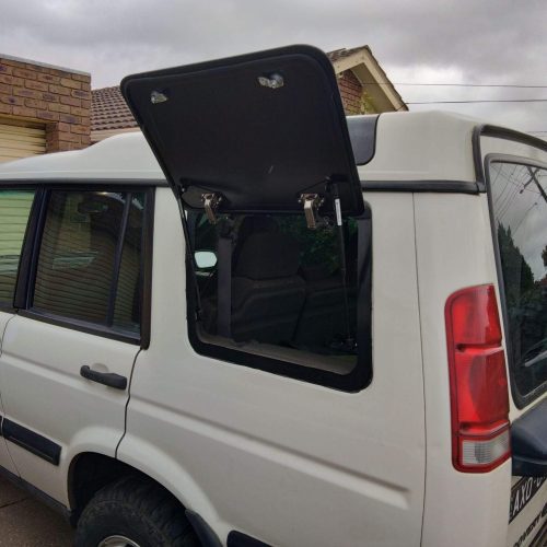 emu wing hinged windows emuwing gullwing doors land rover discovery 1 4 door 1989 1998 30775664083107