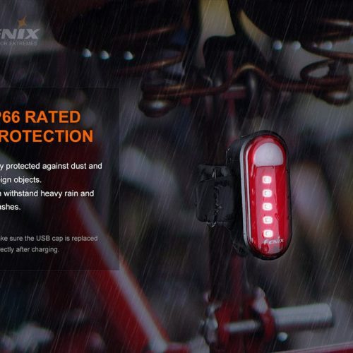 fenix store bike light fenix bc05r v2 0 rechargeable bicycle tail light 42948226253013