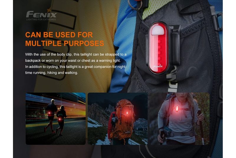 fenix store bike light fenix bc05r v2 0 rechargeable bicycle tail light 42948226318549