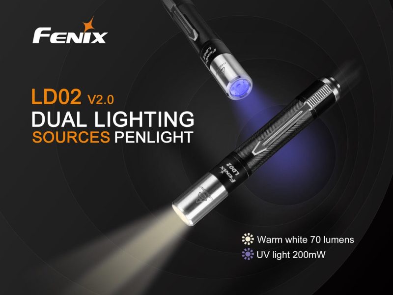 fenix store flashlights fenix ld02 v2 0 edc led penlight with uv lighting 42948315381973