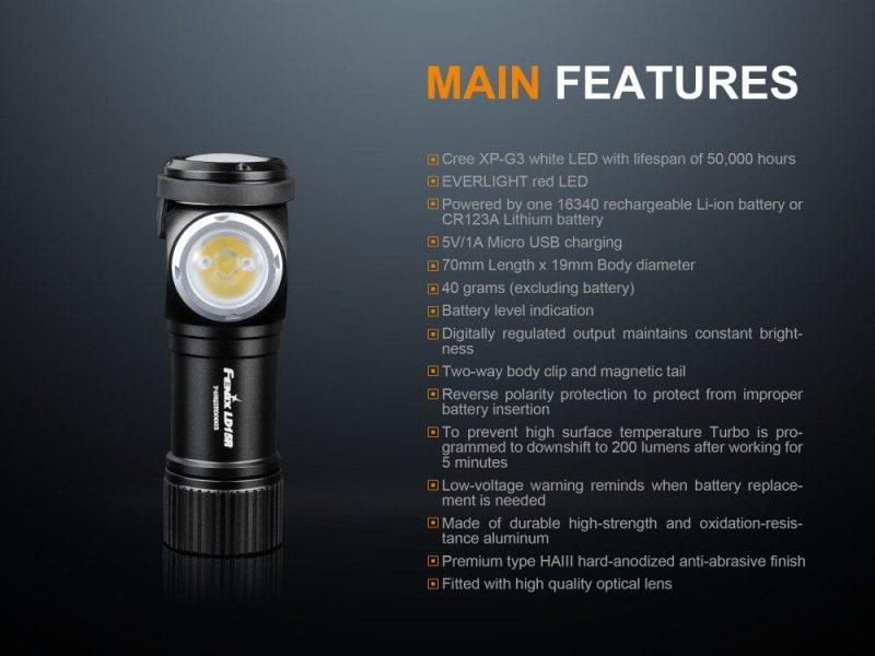 fenix store flashlights fenix ld15r right angled rechargeable led flashlight 42948195975381