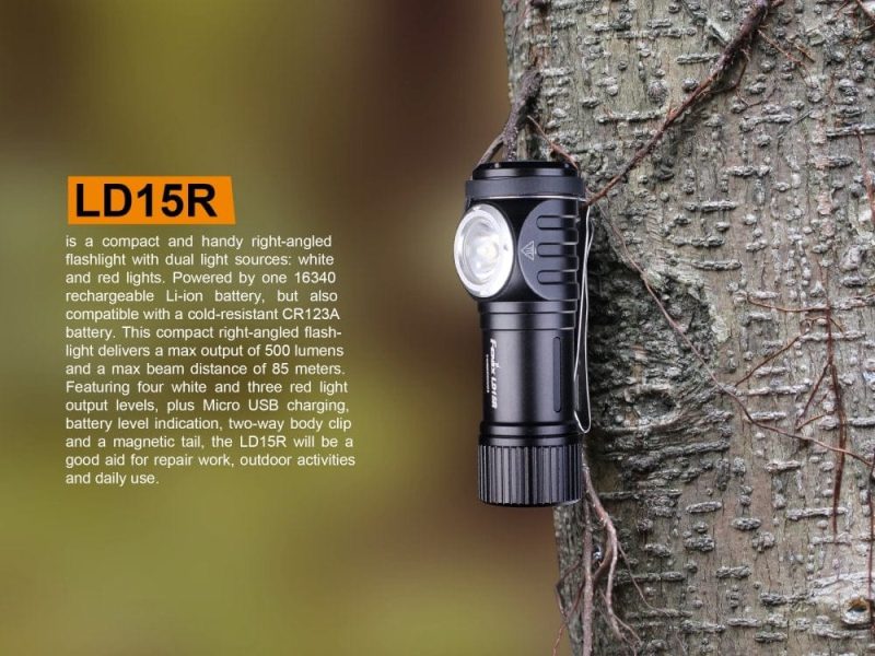 fenix store flashlights fenix ld15r right angled rechargeable led flashlight 42948196729045