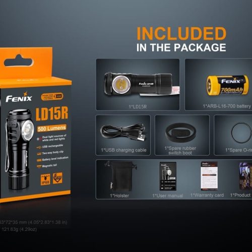 fenix store flashlights fenix ld15r right angled rechargeable led flashlight 42948197089493