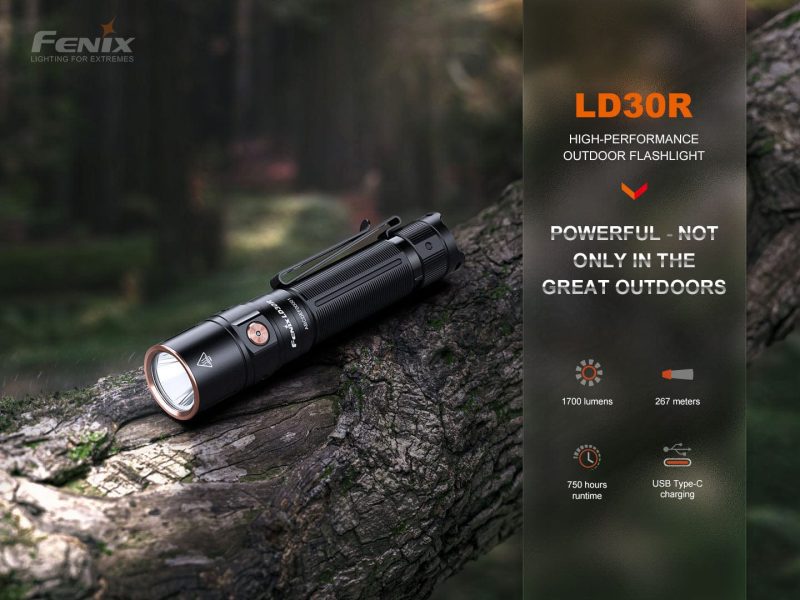 fenix store flashlights fenix ld30r high performance lightweight flashlight 42948220223701