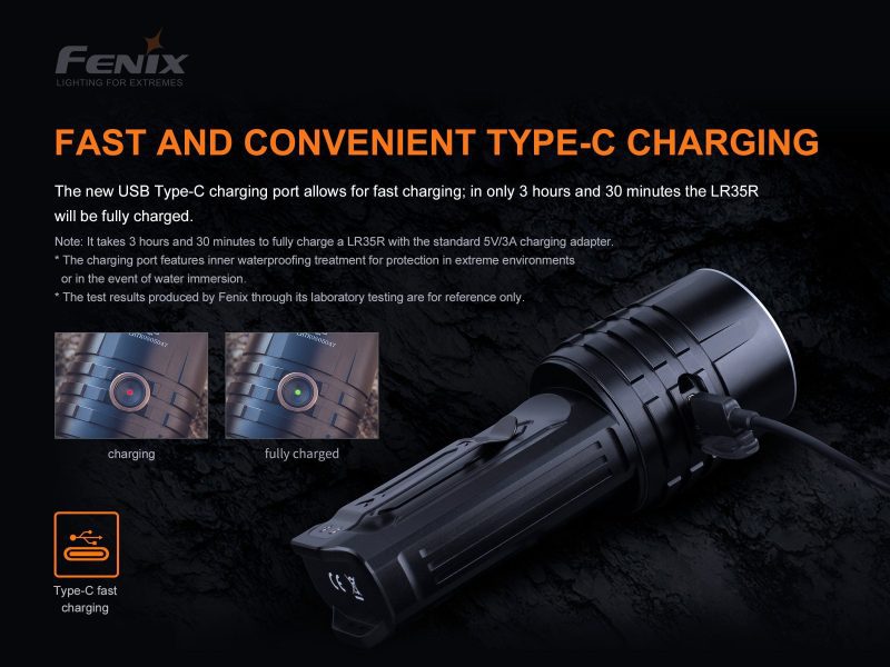 fenix store flashlights fenix lr35r rechargeable led flashlight 10 000 lumens 42948194074837