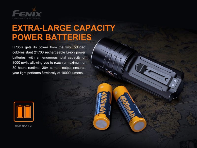 fenix store flashlights fenix lr35r rechargeable led flashlight 10 000 lumens 42948195811541