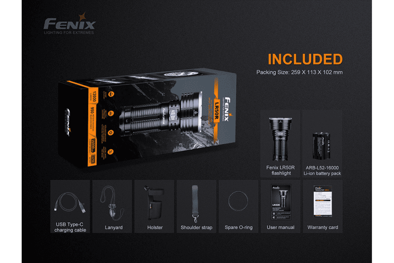 fenix store flashlights fenix lr50r multifunctional led search light 12000 lumens 42948233855189