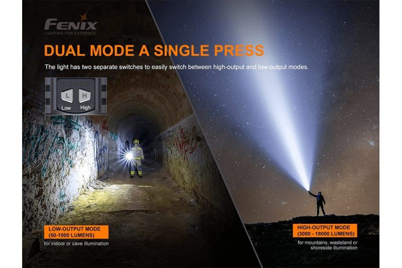 fenix store flashlights fenix lr80r rechargeable led searchlight 18000 lumens 42948217438421