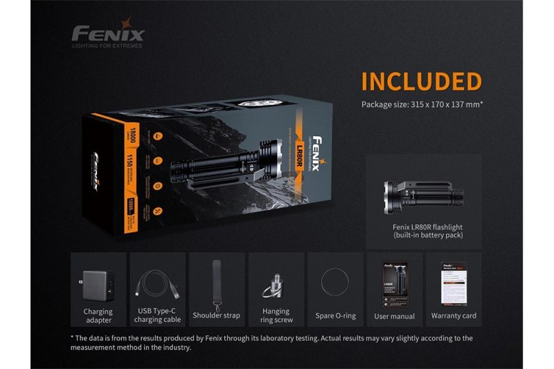 fenix store flashlights fenix lr80r rechargeable led searchlight 18000 lumens 42948218061013