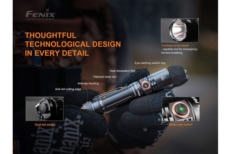 fenix store flashlights fenix pd35 v3 0 everyday carry flashlight 1700 lumens 42948241621205