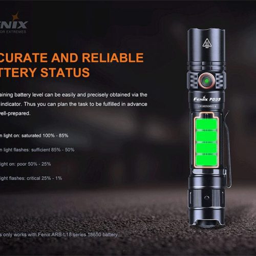 fenix store flashlights fenix pd35 v3 0 everyday carry flashlight 1700 lumens 42948241883349