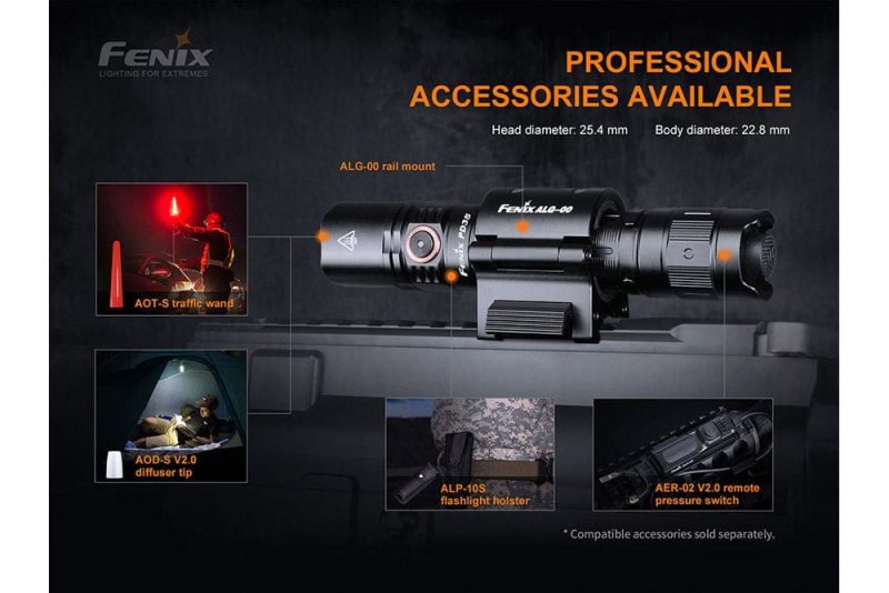 fenix store flashlights fenix pd35 v3 0 everyday carry flashlight 1700 lumens 42948242211029