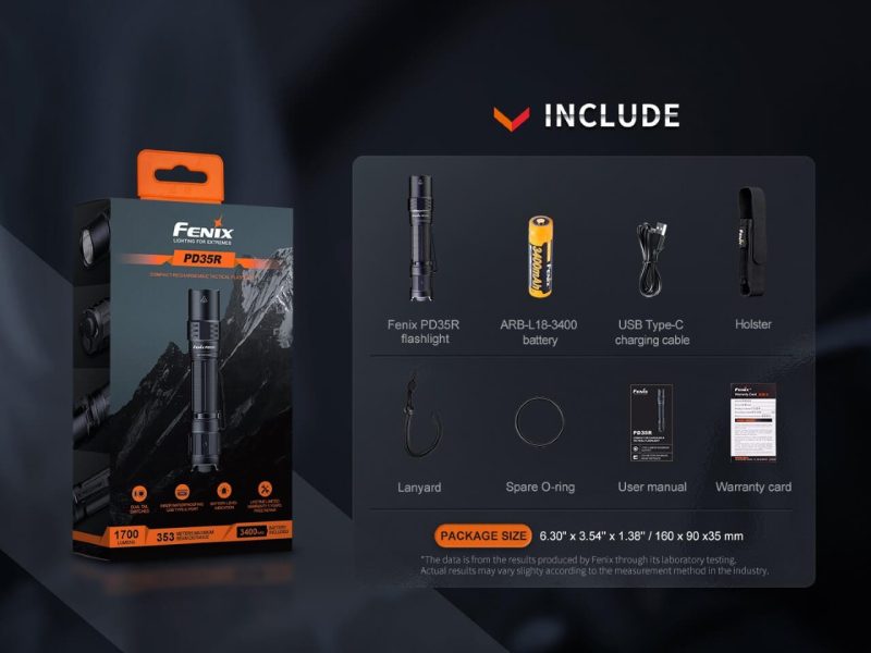 fenix store flashlights fenix pd35r compact rechargeable tactical flashlight 42948228776149