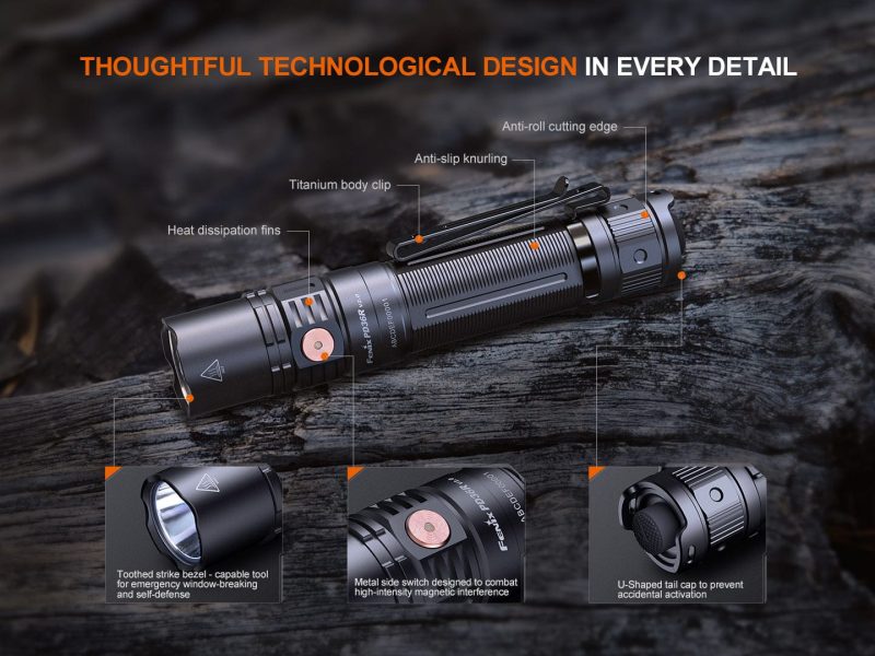 fenix store flashlights fenix pd36r v2 compact rechargeable tactical flashlight 1700 lumens 42948235395285