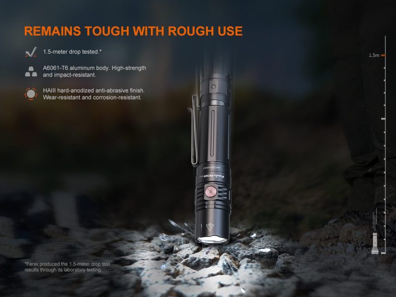 fenix store flashlights fenix pd36r v2 compact rechargeable tactical flashlight 1700 lumens 42948237263061