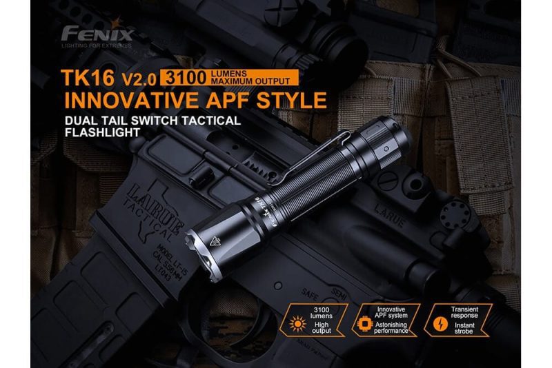 fenix store flashlights fenix tk16 v2 0 tactical flashlight 3100 lumens 42948234870997