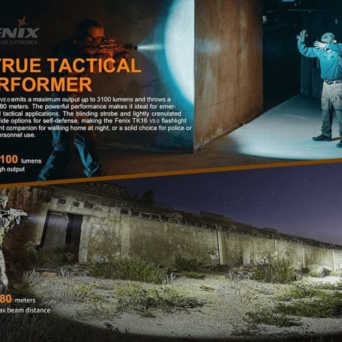 fenix store flashlights fenix tk16 v2 0 tactical flashlight 3100 lumens 42948235657429