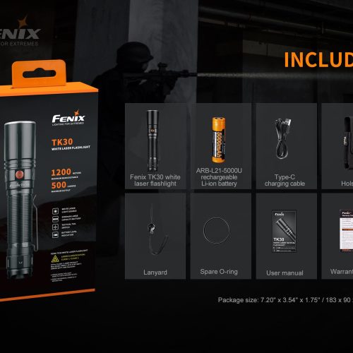 fenix store flashlights fenix tk30 white laser led flashlight 42948208558293