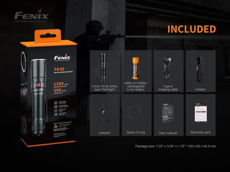 fenix store flashlights fenix tk30 white laser led flashlight 42948208558293