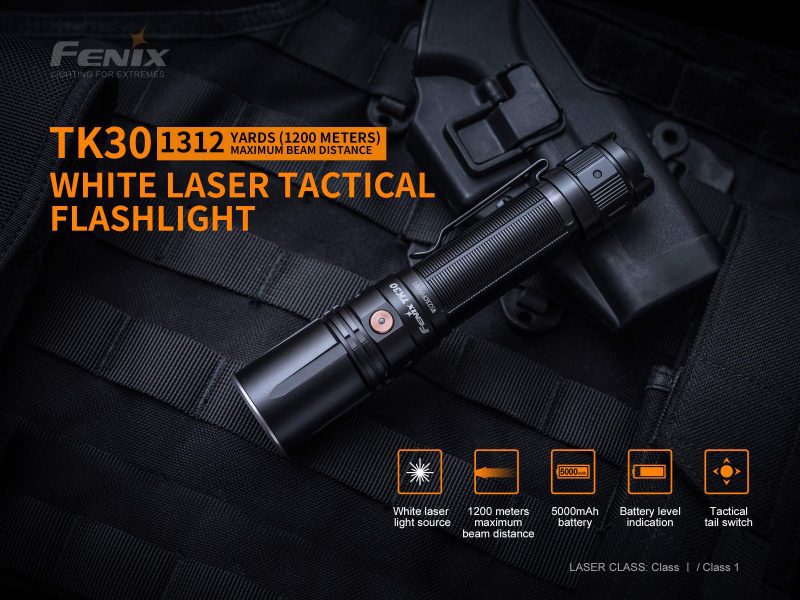 fenix store flashlights fenix tk30 white laser led flashlight 42948210360533