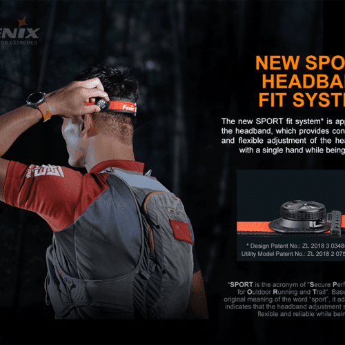 fenix store headlamp fenix hl18r t lightweight rechargeable led headlamp 500 lumens 42948189847765