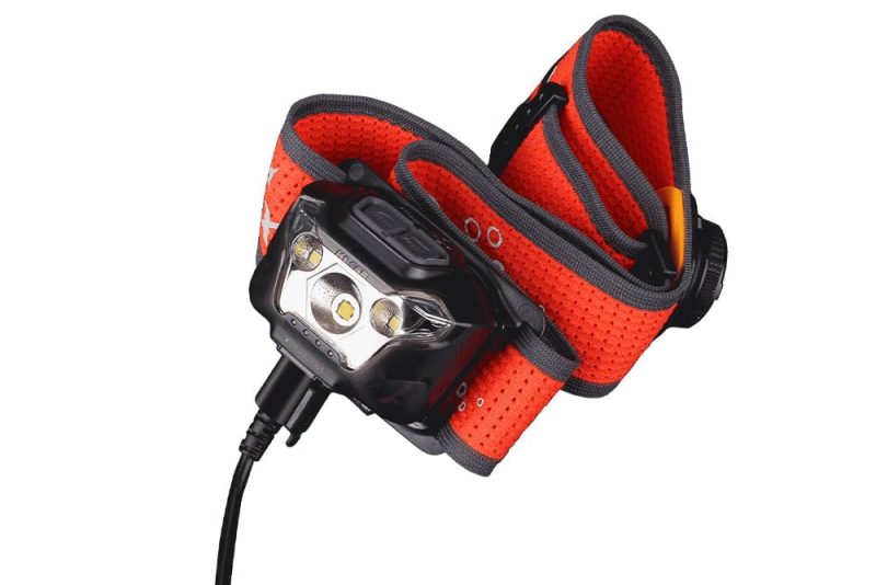 fenix store headlamp fenix hl18r t lightweight rechargeable led headlamp 500 lumens 42948191158485