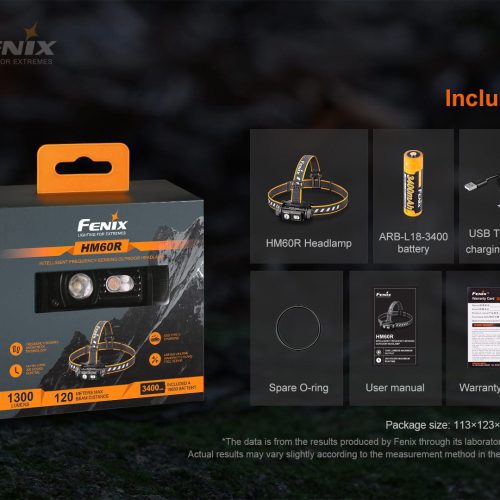 fenix store headlamp fenix hm60r outdoor led headlamp 1200 lumens 42948193190101