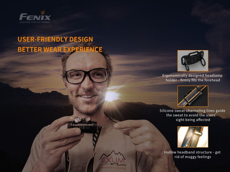 fenix store headlamp fenix hm65r rechargeable led headlamp 1400 lumens 42948196532437