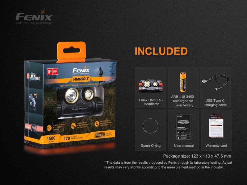 fenix store headlamp fenix hm65r t trail running led headlamp 1500 lumens 42948221305045