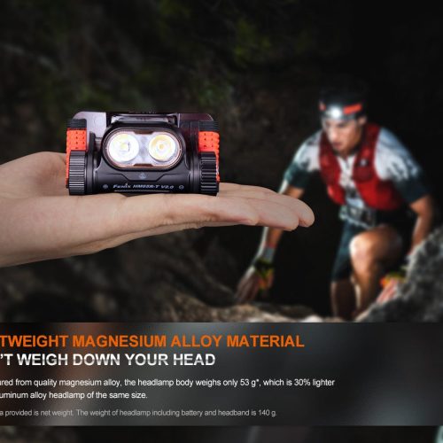 fenix store headlamp fenix hm65r t v2 rechargeable lightweight trail running headlamp 42948239261909