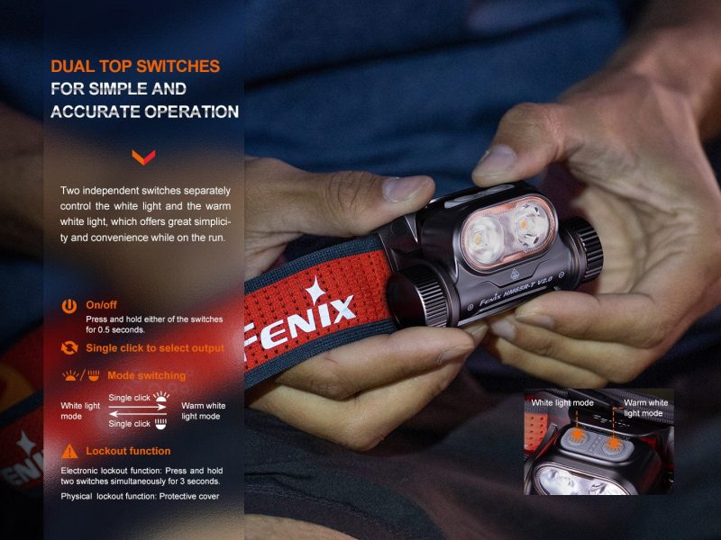 fenix store headlamp fenix hm65r t v2 rechargeable lightweight trail running headlamp 42948240081109