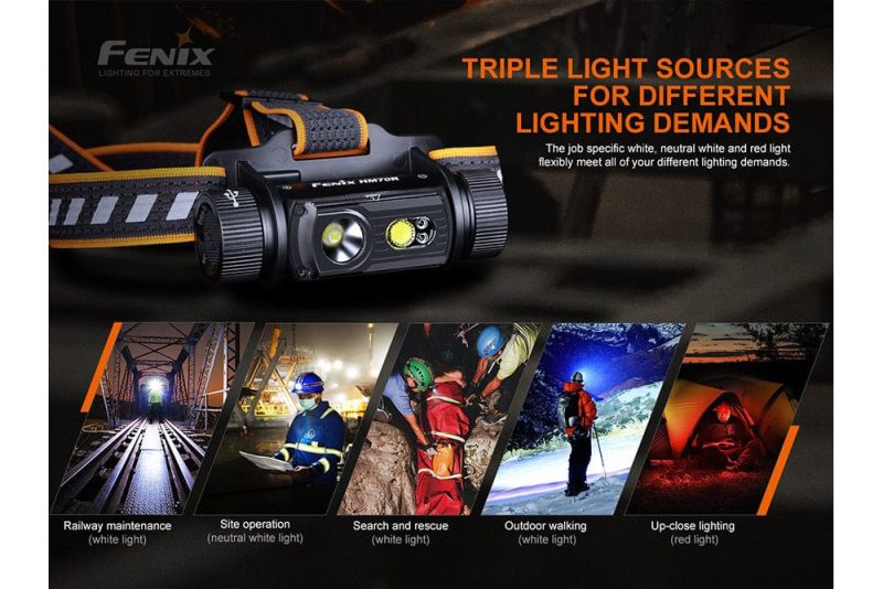 fenix store headlamp fenix hm70r rechargeable led headlamp 1600 lumens 42948206166229