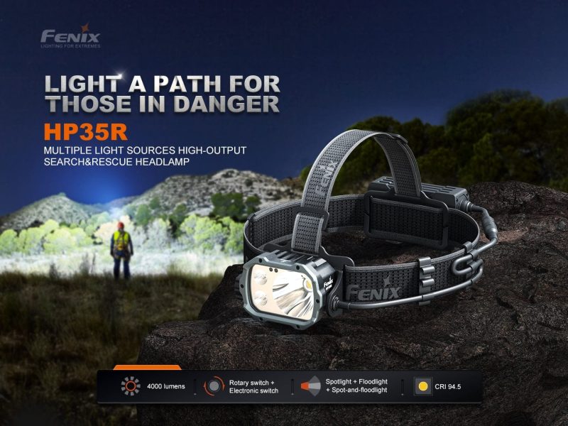 fenix store headlamp fenix hp35r search and rescue headlamp 42948252041429